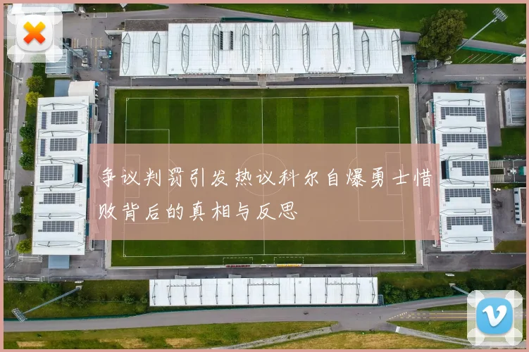 争议判罚引发热议科尔自爆勇士惜败背后的真相与反思